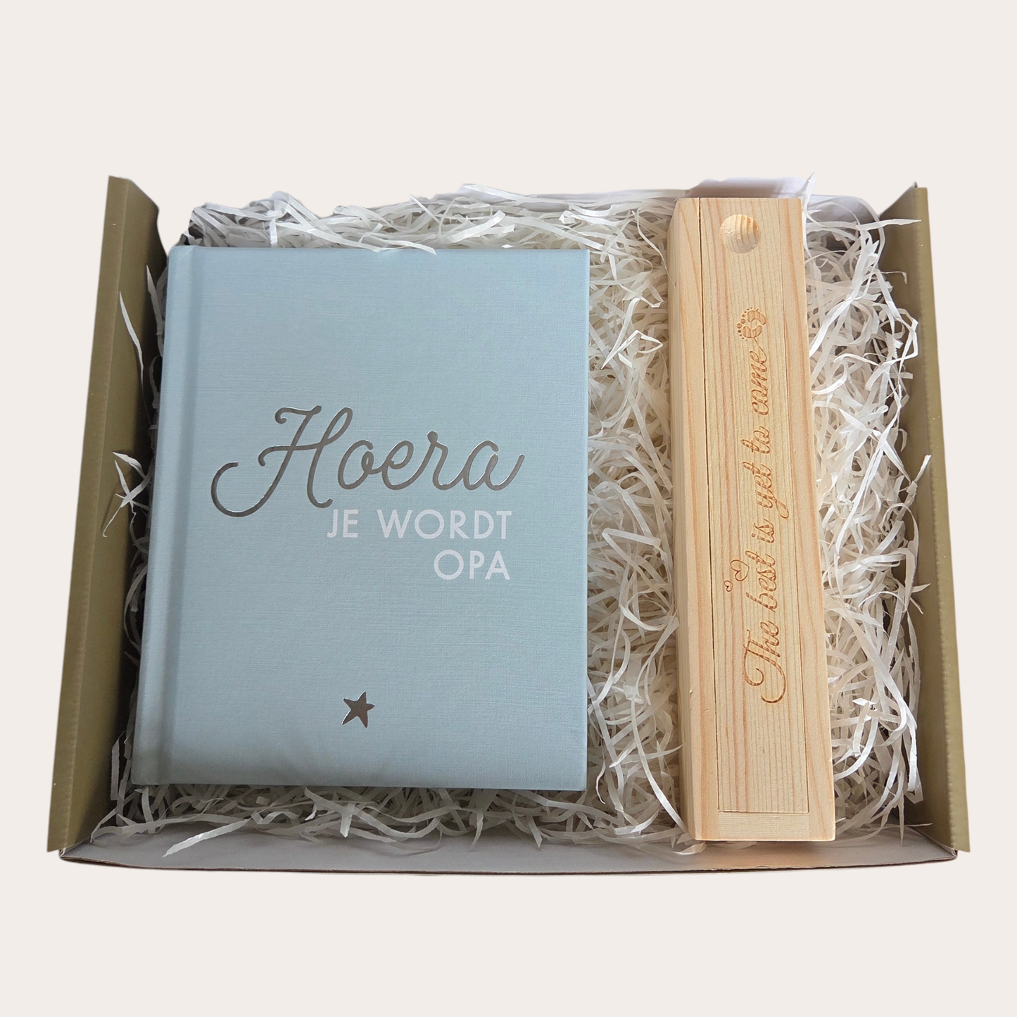 Hoera, je wordt opa! – Aankondiging Cadeaubox