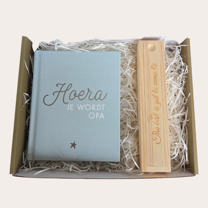 Hoera, je wordt opa! – Aankondiging Cadeaubox