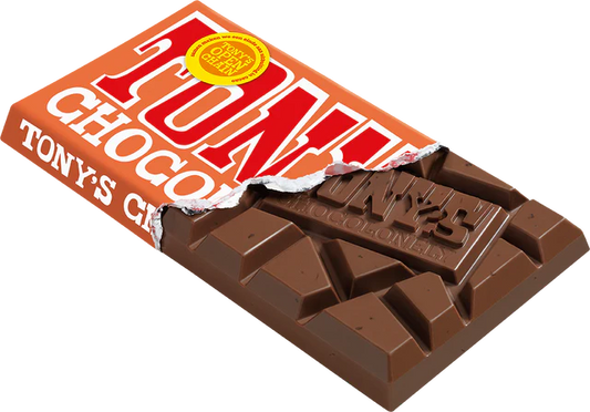 Tony chocolony chocolade: Karamel zeezout