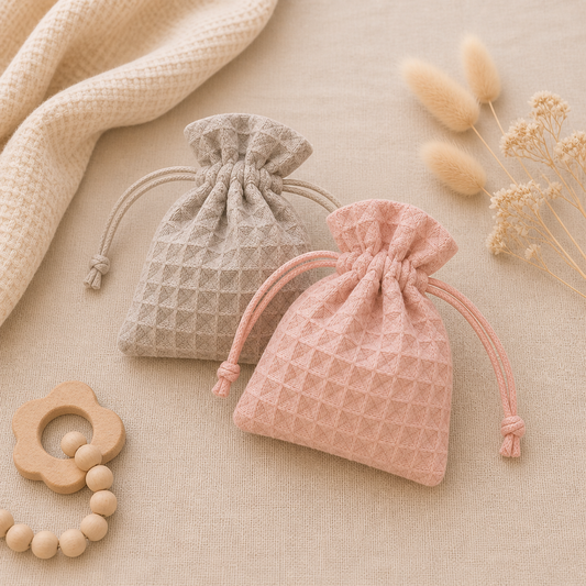 Wafel (strop)zakje – Zacht & Multifunctioneel