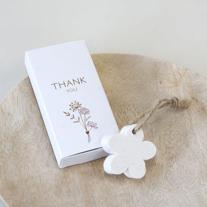 Little Giftbox – “Thank You” met geurend zeepbloemetje