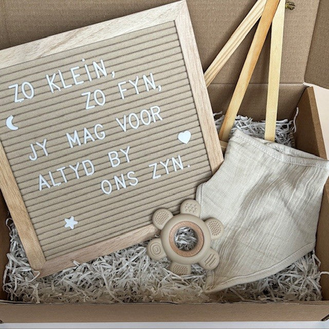 Cadeaubox baby Zo klein