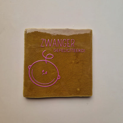 Hoera Zwanger! – Cadeaubox met Thee & Tegeltje