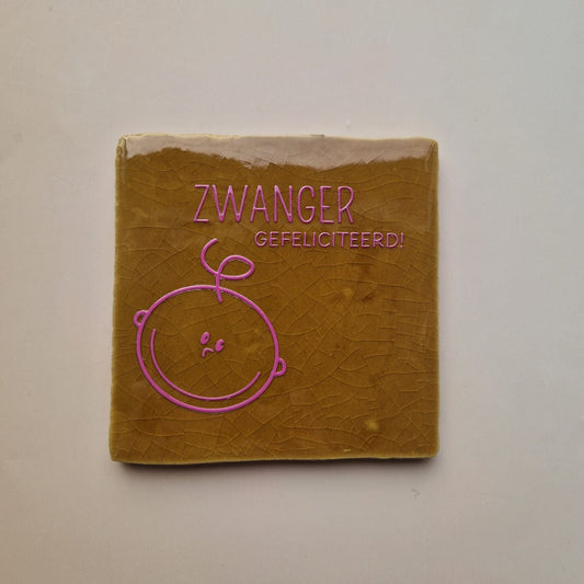 Tegel: Zwanger, gefeliciteerd